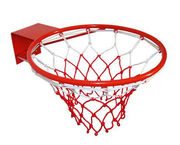 Баскетбольное кольцо с упором (корзина баскетбольная)  D=45 см